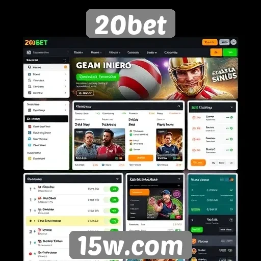 Interface do usuário e experiência no 20bet